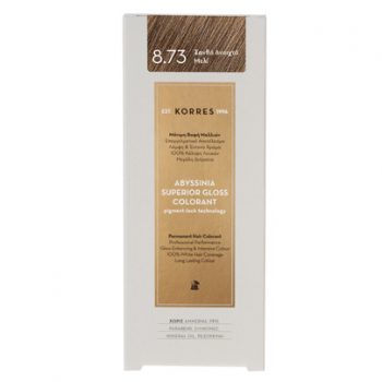 Korres Abyssinia Superior Gloss Colorant 8.73 Ξανθό Ανοιχτό Μελί 50ml