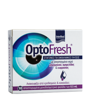 Optofresh Αμπούλες για Ενυδάτωση και Ανακούφιση των Ερεθισμένων Ματιών 10 Αμπούλες