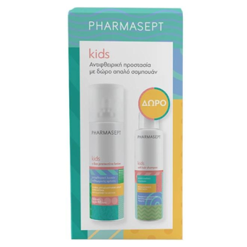 Pharmasept Kids Promo X-Lice Protective Lotion Παιδική Αντιφθειρική Λοσιόν, 100ml & Δώρο Soft Hair Shampoo Παιδικό Σαμπουάν, 100ml, 1σετ