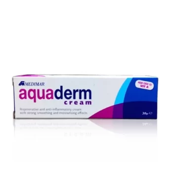 Medimar Aquaderm Cream 400.000 I.U κρέμα για Εγκαύματα, Φλογώσεις, Ενυδάτωση & Ανάπλαση Δέρματος, 30gr