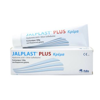 Jalplast Plus Κρέμα με Ισχυρή Αντιμικροβιακή Δράση, 100gr