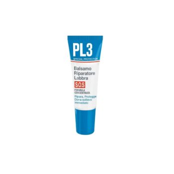 PL3 Lip Balm S.O.S με Υαλουρονικό Οξύ για Σκασμένα & Ερεθισμένα Χείλη Άμεσης Ανακούφισης  Ενυδάτωση Χειλιών, 7,5ml