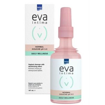 Intermed Eva Intima Normal Douche pH 3.0 Κολπική Πλύση με Αποσμητική Δράση, 147ml