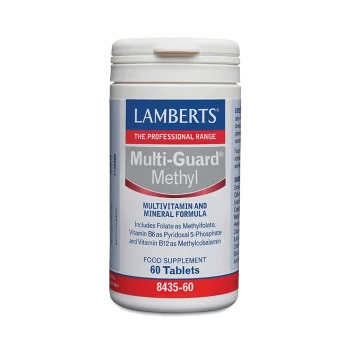 Lamberts Multi Guard Methyl Πολυβιταμίνη Υψηλής Απορρόφησης για Ενέργεια και Ανοσοποιητικό, 60tabs