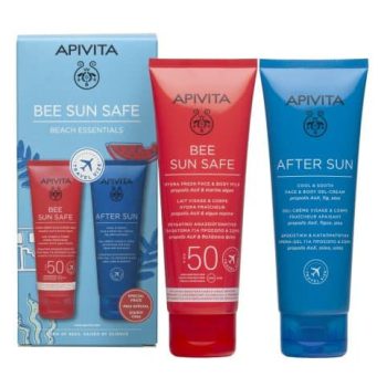 Apivita Promo Bee Sun Safe Ενυδατικό Αναζωογονητικό Γαλάκτωμα Για Πρόσωπο & Σώμα SPF50 100ml & After Sun 100ml